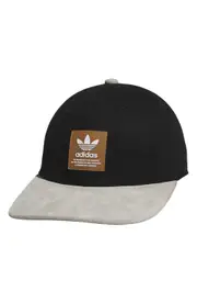 adidas Terrace Adjustable Baseball Cap in Black/Clear Grey at Nordstrom One Size