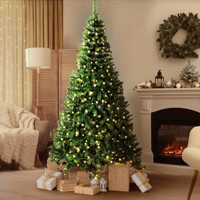 Tinseltown LED Christmas Tree 2.7M 9FT Xmas Trees Decorations Green 1600 Tips