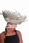 Straw Scarecrow BIRDS NEST HAT Costume Accessory