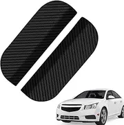 Rearview Mirror Rain Protector, Car Side Mirror Rain Eyebrow - 2pcs Mirror Cover Rear View Rain Guard, Adhesive Car Accessories Carbon Fiber Back View Eye Brow for RV and Truck