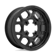 KMC Powersports KS133 Mesa Lite 15x6 4x156 38mm Satin Black Wheel