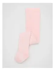[Seed Heritage] Cable Knit Tights in Light Pink