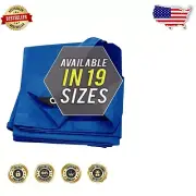 Lightweight 24'x30' Waterproof Tarp - Durable Cover for Pools, Camping & More!