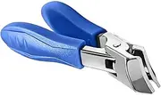 Wide Jaw Opening Nail Scissor - Stainless Steel Thick Toenail Slanted Scissors - Seniors Nails Trimmer Anti-Splash Manicure Pedicure Equipment for Father, Mother