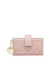 Lady Dior Jasmine Card Holder