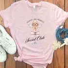 POODLES AND PROSECCO SOCIAL CLUB T-SHIRT