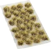 yuksok 39 Pieces Static Grass Tuft 11 mm,Self Adhesive Static Grass,Railway Artificial Grass Modeling Wargaming Model Diorama, A