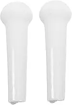 2pcs Mortars for Kitchen Use Pestle Replacement Rod Porcelain Pestle Spice Grinder Granulated Garlic Food Hand Grinder Food Grinders Manual Hand Grinding Stick Ceramics White