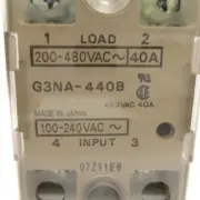 New For OMRON G3NA-440B Solid State Relay 100-240V G3NA440B