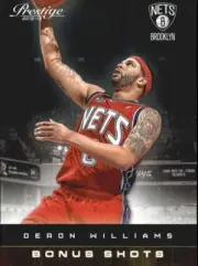 2012-13 Prestige #141 Deron Williams Brooklyn Nets NM Bonus Shots 121/249 Gold