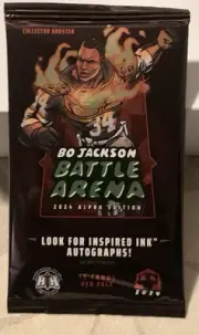 Bo Jackson Battle Arena ALPHA Edition Collector Booster Pack !! 1 Pack listing