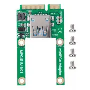 New MSATA To USB Conversion Card PCI-E Expansion Converter Adapter USB2.0 M NGF
