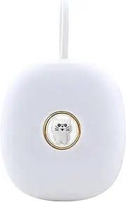 Lancoon LED Digital Alarm Clock, Silent Strong Vibration, Snooze Function, Portable for Deaf and Hard of Hearing, Suitable for Students Dorm Room, Minimalist and Cute Design
