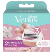 Gillette Womens Comfortglide Scented 3 Blade 4 Pack
