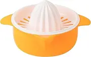 Lemon Squeezer - Jimia Manual | Portable Fruit Juicer | Portable Lemon Lime Orange Citrus Squeezers with Bowl Strainer | Multifunctional Kitchen Accessories Tool