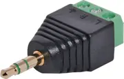 Dynalink 3.5mm Stereo Jack Plug With Screw Terminals