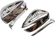 POEXIR Chrome Side Mirror Covers Strip Trim Car Styling Stickers, for Mazda, CX-5 CX5 2015 2016 Car Air Vent Decoration(Cover Strip 4Pcs)