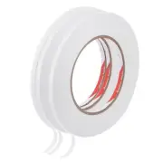 3 Roll 5mm x 50m/164ft Double-Sided Adhesive Tape Paper Backing DIY Crafts