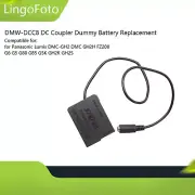 DMW-DCC8 DC Coupler Dummy Battery for Panasonic Lumix DMC-GH2 DMC GH2H FZ200 G6