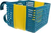 Bathtub Storage Basket Outdoor Seats Net Hanging Storage Basket Pool Rack Triangle Produce Wicker Storage Basket Pallet Tote Lounger Bucket Hamper Pool Basketball Rack Plastic Blue