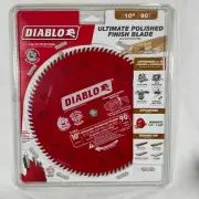 Diablo D1090X 10 Inch 90 Tooth Ultimate Polished Finish Cut Saw Blade-Thin Kerf