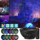 LED Galaxy Star Moon Cloud Projector Night Light Starry Ocean Wave Lamp Remote