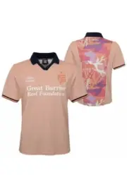 Umbro Men’s Coral Studios Great Barrier Reef Foundation Soccer Jersey Sz. L NEW