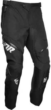 Thor Terrain, textile pants in the boots , color: Black/White , size: 40