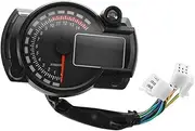 Universal Motorcycle Tachometer Digital Counter Speed Gauge Backlight Indicator Motorcycle Trip Meter