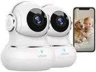 360 Cameras for Home Security 2K, 2 Pack Indoor Security Camera for Baby/Pet/...