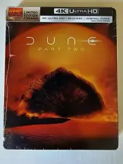 MINT Dune Part 2 STEELBOOK 4K BluRay DIGITAL OOP
