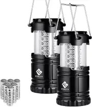 Lantern Camping Lantern Battery Powered Lights for Power Outages, Home Emergency