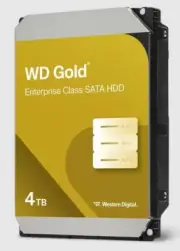 Western Digital Gold 4TB 3.5' Enterprise Class SATA 6 Gb/s HDD 7200 RPM Cache Si