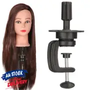 Stand Hair Training Mannequin Head Holder Wig Clamp Tool Doll Manikin