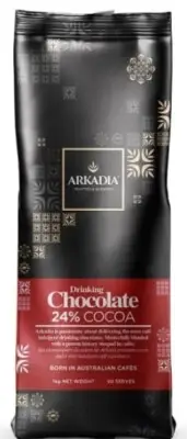 Arkadia Drinking Chocolate 24% Cocoa 1Kg