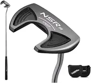 NSR3 Golf Women's Golf Putter with Sight Line Lady Golf Push Rod Right Handed Stainless Steel Shaft Golf Club Putters with Golf Headcover