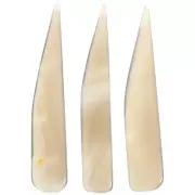 3 Pcs Polishing Tool Tools and Silver Burnishing