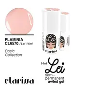 Clarissa lei flaminia 14 ml uv/led nail polish