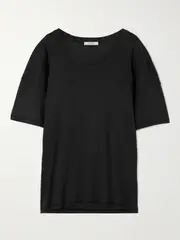 [LEMAIRE] LEMAIRE - Oversized Cotton-jersey T-shirt - Black - x small x small Black
