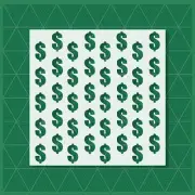 Dollar Pattern Stencil – Reusable & Durable – 10 Mil High Quality Mylar