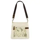 Canvas Crossbody Vegan Leather Belt Tote Bag 8 in W x 6 in H Loved Pack of 4
