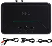 Desktop 3.5mm AUX Bluetooth Music Receiver Portable HiFi NFC Wireless Audio Adapter