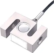 Digital S Type Load Cell Resistance Pull And Press Weighing Sensor 50kg To 2000kg 5kg 10kg 20kg For Hopper Weight to Measure Force, Pressure, Displacement, Strain(100KG)
