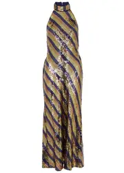 Rixo Pearl Sequin Maxi Dress - Copper - 14 (UK14 / L) 14 (UK14 / L)