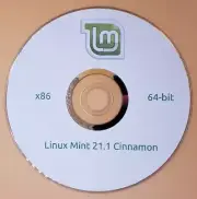 Linux Mint 21.1 Vera Cinnamon Edition Live CD Bootable DISC Linux OS x86 64bit