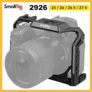 SmallRig Camera Cage with Built-in NATO Rail for Nikon Z5/Z6/Z7/Z6II/Z7II -2926