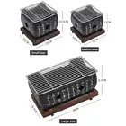 Foldable Charcoal BBQ Grill Portable Outdoor Barbecue Camping Hibachi Picnic