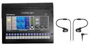 PRESONUS EarMix 16M 16x2 16-Channel Monitor Mixer+Audio Technica In-Ear Monitors