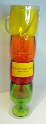 NIB Stackable Wine Goblets-Set of 4