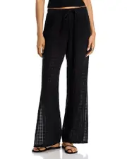 Bella Dahl Linen Blend Side Slit Pants